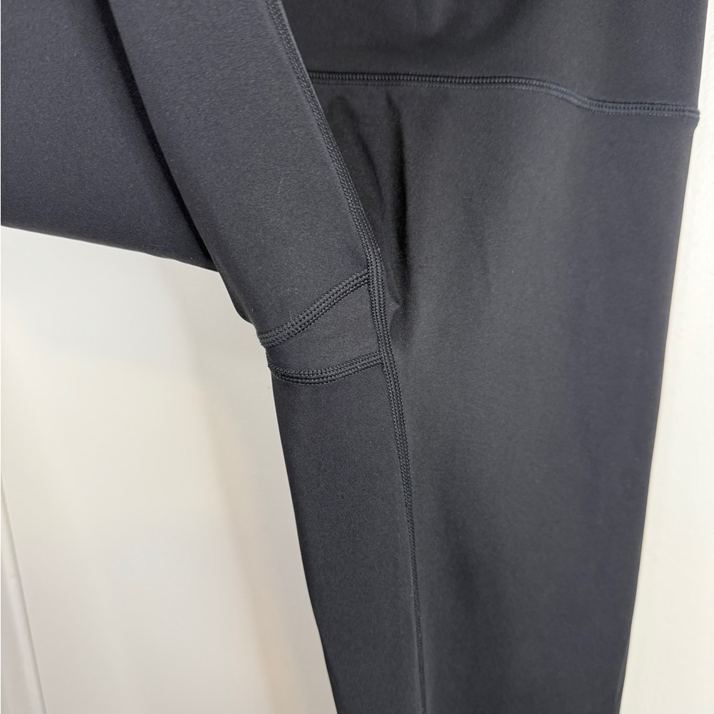OFFLINE by Aerie Goals Hi-Rise 7/8 Black Leggings Women’s Small Athletic Yoga - Picture 4 of 7